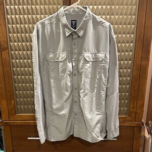 Kuhl Men's Airspeed Button Down Shirt - Light Gray